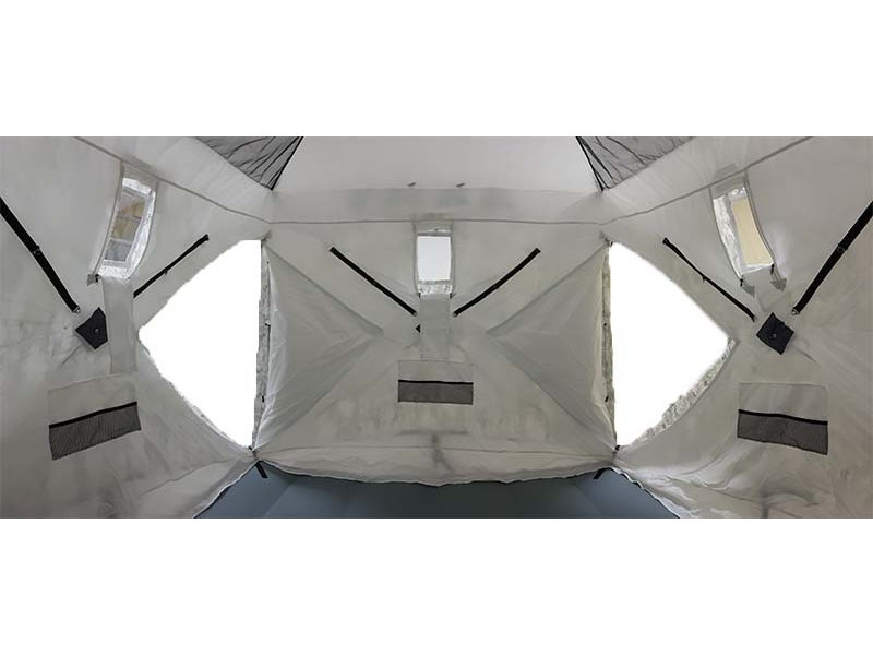 Зимняя палатка Призма Премиум 230 &amp;quot;Армеец&amp;quot;, алюминий (двухслойная)