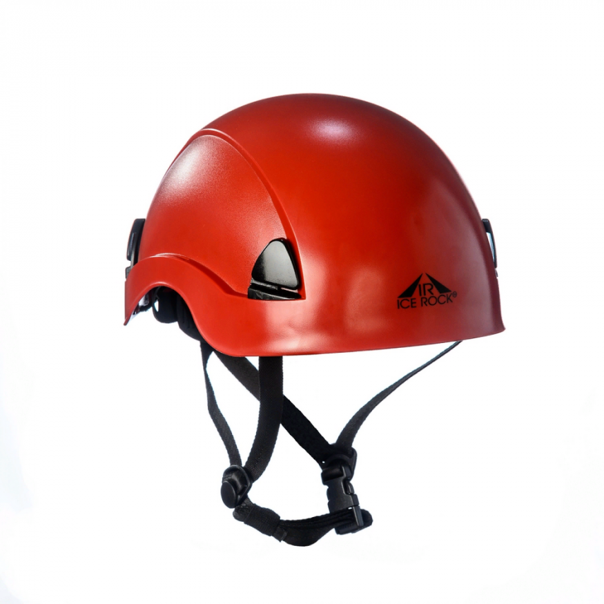 Каска защитная красная, Вертикаль
