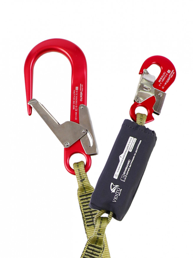 Строп ленточный одинарный нерегулируемый с амортизатором «аТ12 искробезопасный», Венто