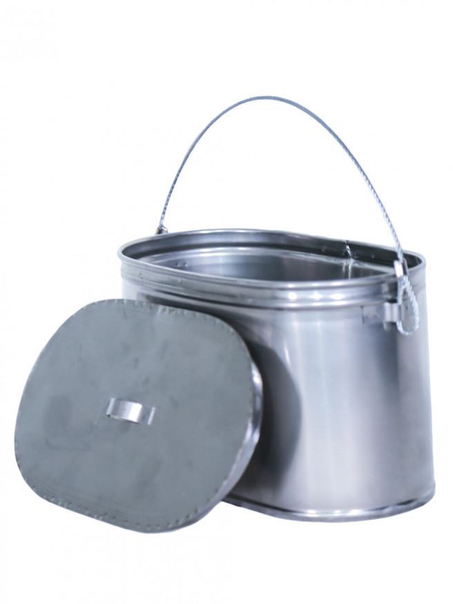 Котел Век с крышкой 7 л овальный