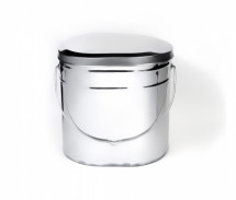 Котелок высокий 18 л крышка без ручек Роза Ветров