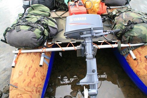 Транец для катамаранов рыбака Дельта 380