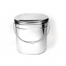 Набор автотуриста большой (сталь), крышки с ручками, Роза Ветров