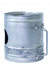 Турбопечка щепочница Век d 160 мм (титан)