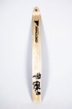 Лыжи ОХОТНИК, дерево-пластик, длина 185 см, ширина 150 мм