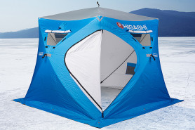 Палатка зимняя Higashi Pyramid Hot DC (трехслойная, два слоя утеплителя)