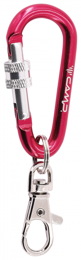 Карабин вспомогательный 70 mm &amp;quot;D&amp;quot; shape with screw