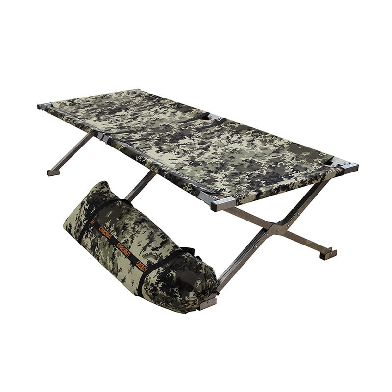 Раскладушка туристическая СЛЕДОПЫТ в чехле, 1750х650х400 мм, оцинкованная сталь, труба 25х25 мм