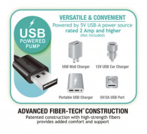 Кровать надувная Mid-Rise Comfort 99х191х36 см, с насосом