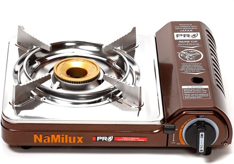 Газовая плита NaMilux NA-PL2013PS (подогрев баллона)